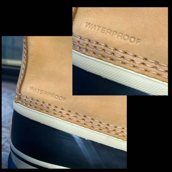 Sorel Men's Leather Caribou Waterproof Nm1000-281 Snow Ankle Boot Size 9 - Picture 7 of 8